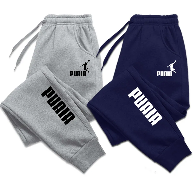 Golf Equipment Drawing - Pantaloni da uomo Autunno e inverno