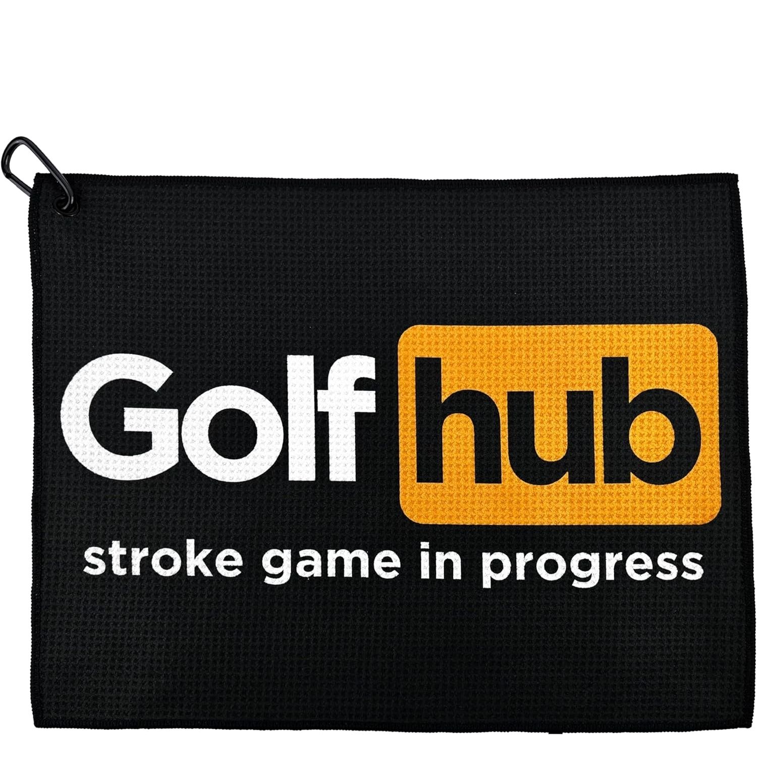 Golf Towel Waffle - Divertente asciugamano da golf premium in