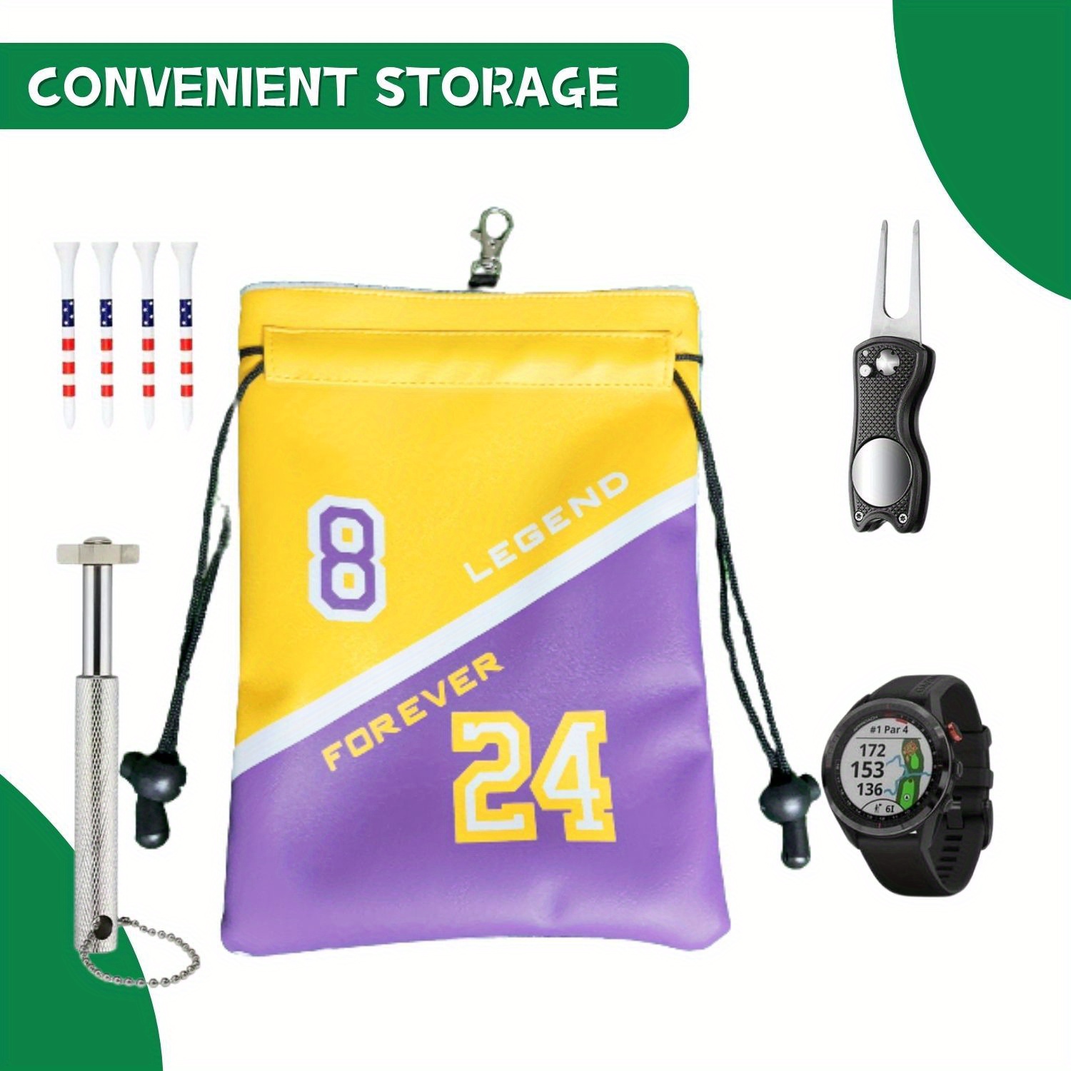 Divertente Borsa Porta Oggetti - Golf Equipment Drawing recensione e prezzo