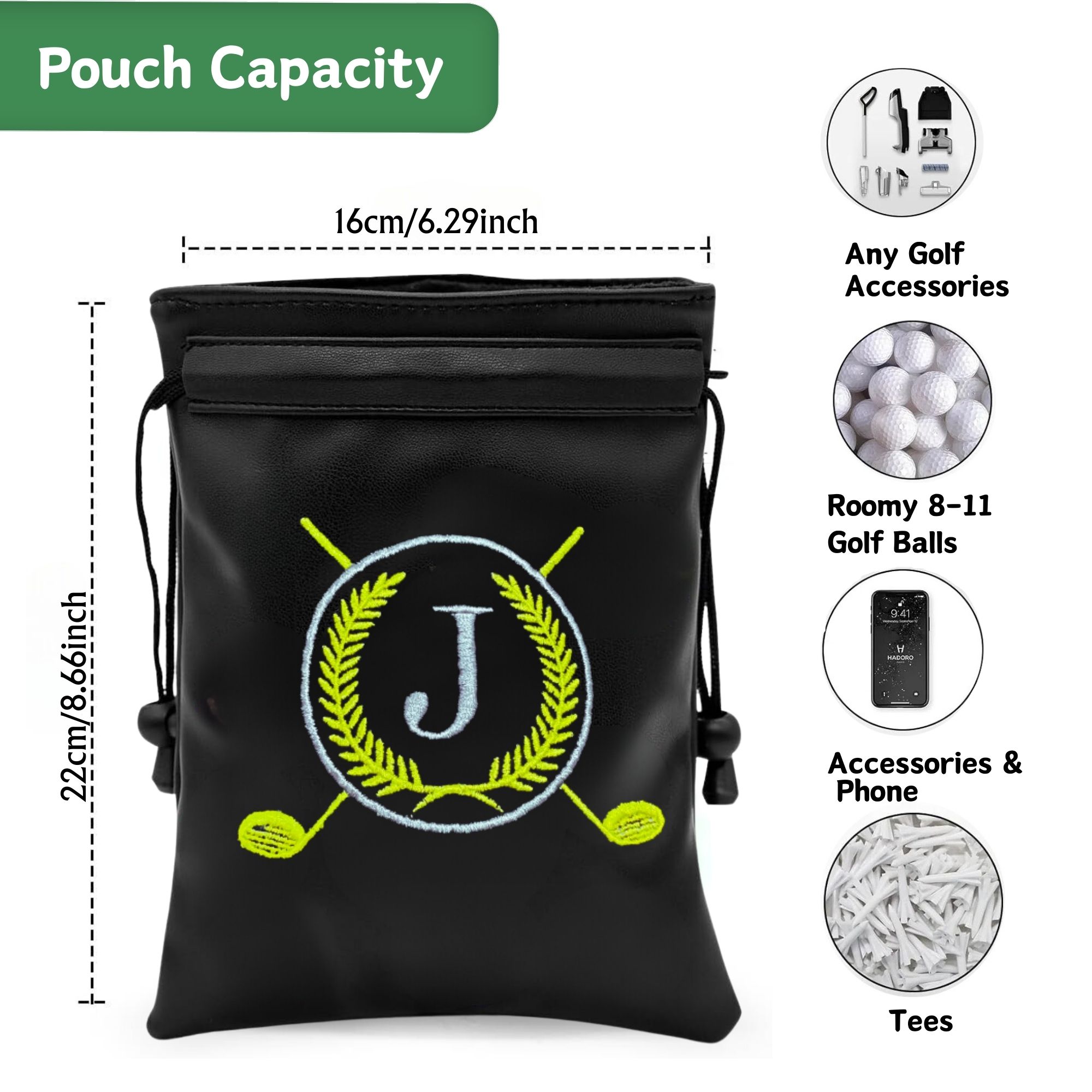 Divertente Borsa Portaoggetti  - Golf Equipment Drawing recensione e prezzo