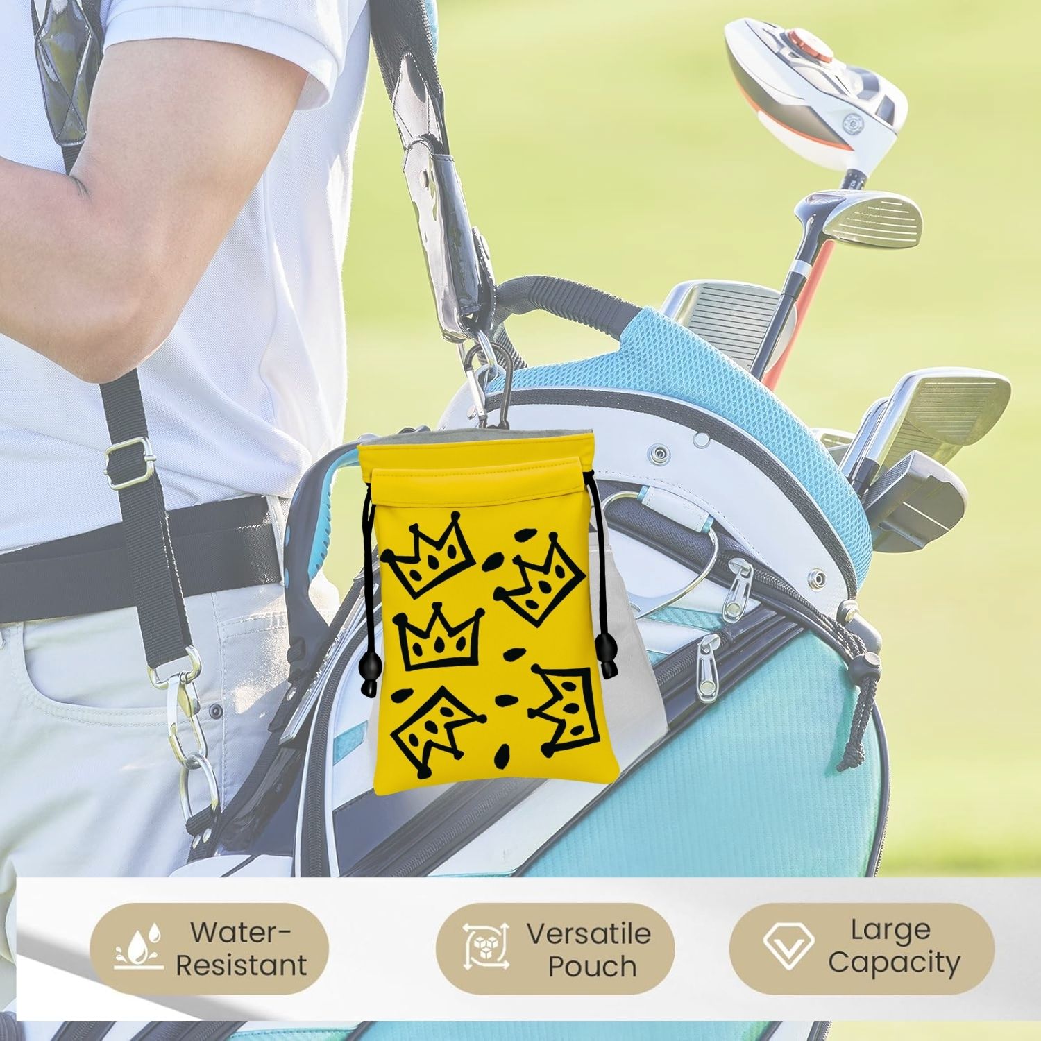 Borsa portaoggetti Crown Golf, - Golf Equipment Drawing recensione e prezzo