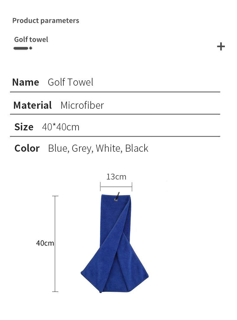 Asciugamano da golf ripiegabil - Golf Towel Waffle recensione e prezzo