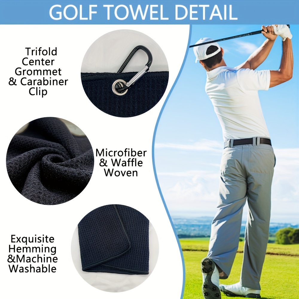 Asciugamano da golf premium co - Golf Towel Waffle recensione e prezzo