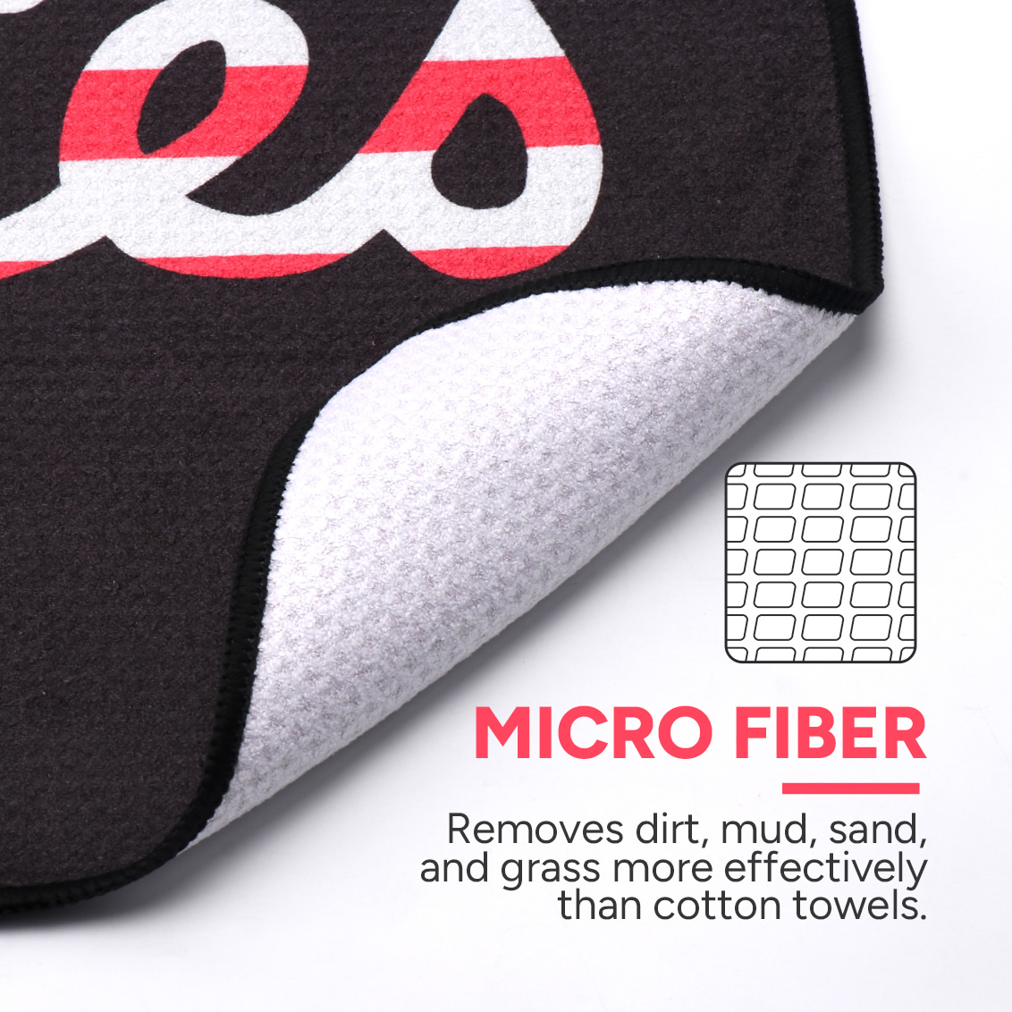 Asciugamano da Golf Magnetico  - Golf Towel Waffle recensione e prezzo